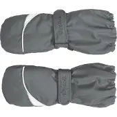 Playshoes Gants de sport gris foncé / blanc