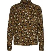 Vero Moda Isa Long Sleeve Shirt Marron S Femme