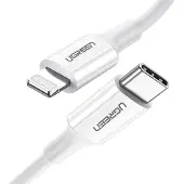 UGREEN Câble Usb-C Do Lightning Us171, 3A, 0.25M (Biały)