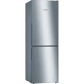 Bosch Réfrigérateur combiné 60cm 287l brassé inox - - KGV33VLEAS - serie 4