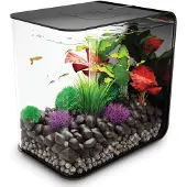 Oase - Aquarium Décoratif 30l Led Avec Cadre Noir Flow 30 Led Black