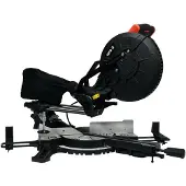 YATO Scie à onglet 255 mm pour le bois et le métal, 1 800 W avec laser