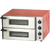 CombiSteel Four à pizza électrique – 2 chambres pour 2 pizzas chacune, 3 kW