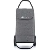 Rolser - Chariot de course 2 roues, COM8 TWEED POLAR - Gris