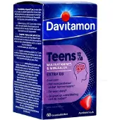 Davitamon Teens Multivitamines Fraise 60 pc(s) Comprimé(S) À Croquer
