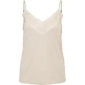 Vero Moda Bia Sleeveless Blouse Beige L Femme