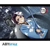 Abystyle Poster Tanjiro & Urokodaki (52 x 38 cm)