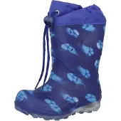Beck Bottes en caoutchouc bleu / bleu clair