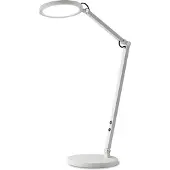 FABAS LUCE Regina - Lampe De Table Réglable Blanche - Led Intégrée 9W À Intensité Variable Cct (3000K, 4000K, 5000K, 6000K)