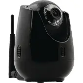 König HD Caméra IP mobile d'intérieur 720P noire (1280 x 720 pixels), Caméra réseau, Noir