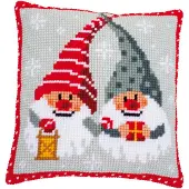 Vervaco , coussin à broder "Gnome de Noël i", motif prédessiné