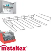 Metaltex Mycrystal Glass Hanger 38x26x7 Cm Clair
