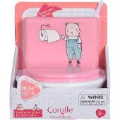 Corolle Toilettes interactives poupon 30/36 cm - - 140480 - accessoire pot, proprete
