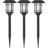 Star Trading Lampe de rue solaire à LED'Fride', 3 pièces