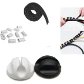 D-Line Kit de gestion des câbles (Gaines pour câbles)