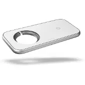 ZENS Dual Chargeur Sans Fil 15 W pour MagSafe Blanc