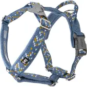 Hurtta Razzle-Dazzle Y-sele 35-45 cm, Bilberry (Chien, Général)