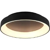 TRIO Plafond Plafond moderne encastrable LED GIRONA noir 671290132