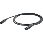 Proel CHL400LU3 Câble audio XLR (5 broches) Noir (3 m, Câbles XLR)