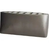 Markslöjd Vase Eia 37 x 16 cm, gris foncé (1x)