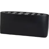 Markslöjd Vase Eia 37 x 16 cm, noir (1x)