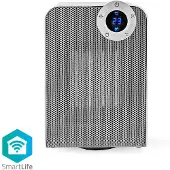 Nedis Radiateur soufflant 1800 W Thermostat oscillant/bascule/surchauffe WiFi ws WIFIFNH20CWT
