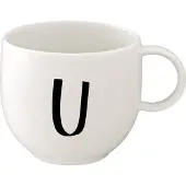 Villeroy & Boch Letters, Tasse, Blanc