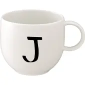 Villeroy & Boch Letters, Tasse, Blanc