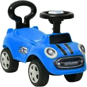 vidaXL Voiture à pédales Bleu