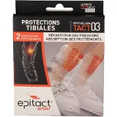 Epitact Sport Protections tibiales 7 x 9,5 cm 2 pc(s) Pansement(S)