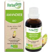 Herbalgem - Amandier Bio - Complément Alimentaire - Extrait De Bourgeon Frais - - 30 mL 30 ml Goutte(S)