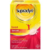 Bayer Supradyn Boost Guarana 20 Comprimes Effervescents Gout Fruite