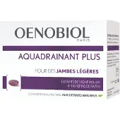 Oenobiol - Compléments Alimentaires - Minceur - Aquadrainant Plus - Jambes Légères(1) - Progamme 15 Jours - 1 Boîte de 45 Comprimés 45 pc(s) Comprimé(S)