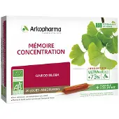 Arkopharma Arkofluides Gingko Biloba Bio 20 Ampoules