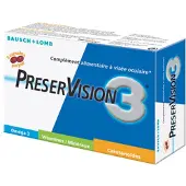 Bausch & Lomb PreserVision3 60 Capsules 1 Mois 60 pc(s) Capsule(S)