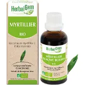 Herbalgem - Myrtillier Bio - Complément Alimentaire - Extrait De Bourgeon Frais - Pour Les Yeux - - 30 ml 30 ml Goutte(S)