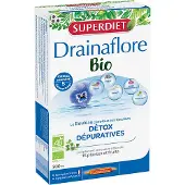SuperDiet Drainaflore Bio 20 ampoules