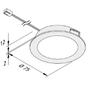 Hera Luminaire LED encastré