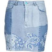 Desigual Jupes courtes BE BLUE femmes - Bleu - US 28