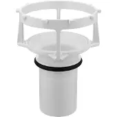 GROHE siège de soupape avec joint torique pour réservoir de chasse encastré chromé - 42773000