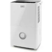 Black & Decker Bxdh20e Dehumidifier Argenté