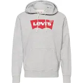 Levi's pour homme. 38424-0000 Standard Graphic Hoodie gris (XXL), Casuel, Coton, Manche longue