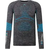 X-Bionic Energy Accumulator 4.0 Long Sleeve Base Layer Gris S Homme