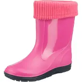 Beck Bottes en caoutchouc rose