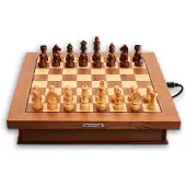 Millennium 2000 Exclusive Luxe Edition Electronic Chess Orange Enfants