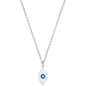 Elli Chaîne 'Evil Eye' bleu / argent