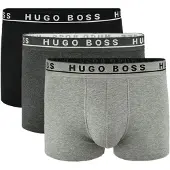 BOSS Boxers 3 Units Gris S Homme