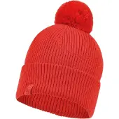 Buff Knitted Beanie Rouge