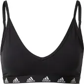 Adidas Brassières de sport PUREB LS BRA femmes - Noir - EU L
