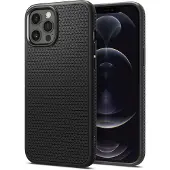 Spigen Coque Liquid Air pour Apple iPhone 12 (Pro) - Noir
